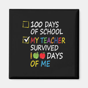 Der Lehrer überlebte 100 Tage meines Fun School Le Magnet