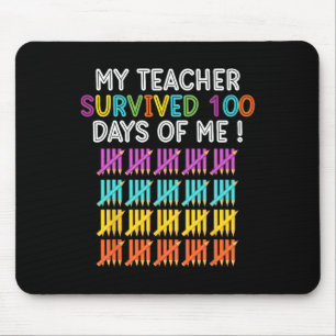 Der Lehrer überlebte 100 Tage meines Fun School Le Mousepad