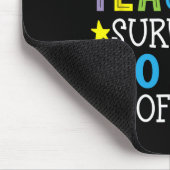 Der Lehrer überlebte 100 Tage meines Schülers Mousepad (Ecke)