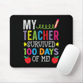 Der Lehrer überlebte 100 Tage meines Schülers Mousepad (Mit Mouse)