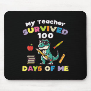 Der Lehrer überlebte 100 Tage Schultrex 100 Tage b Mousepad