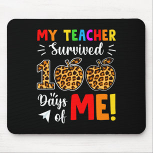 Der Lehrer überlebte 100 Tage Spaß Schüler unterri Mousepad