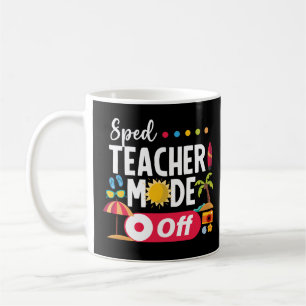 Der Lehrermodus am letzten Schulsommer Kaffeetasse