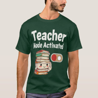 Der Lehrermodus wird wieder in das T-Shirt der Sch