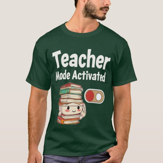 Der Lehrermodus wird wieder in das T-Shirt der Sch (Vorderseite)