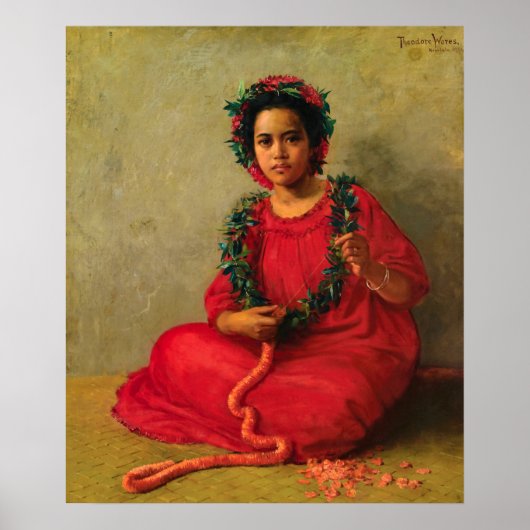 Der Lei Maker von Theodore Wores Poster (Vorne)