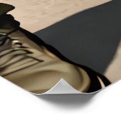 Der Leibwächter der Ziege | AI Art Poster (Ecke)