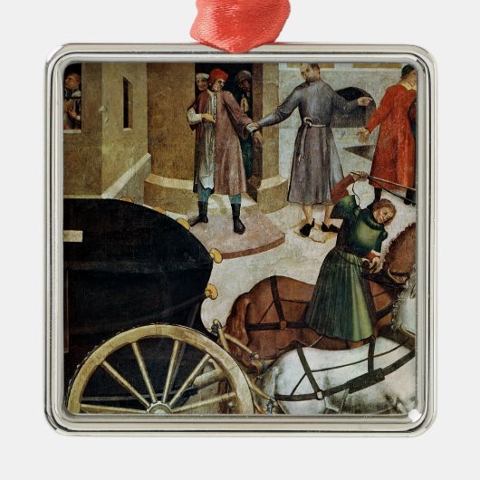 Der Leichenwagen Silbernes Ornament (Vorne)