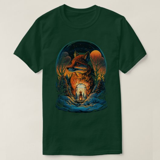 Der leichte Fuchs T-Shirt (Design vorne)