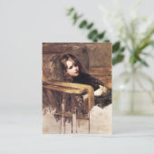 Der leichte Vorsitz von John William Waterhouse Postkarte (Stehend Vorderseite)