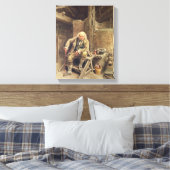 Der leidenschaftliche alte Diener Leinwanddruck (Insitu (Schlafzimmer))