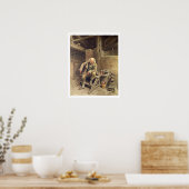 Der leidenschaftliche alte Diener Poster (Küche)