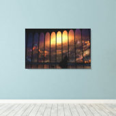 Der Leiter (2014) Leinwanddruck (Insitu (Holzboden))