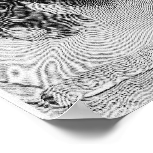 Der Leiter Christi, 1735 Poster (Ecke)