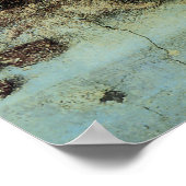 Der Leiter Christi von Leonardo Da Vinci Poster (Ecke)