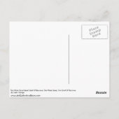 Der Leiter der weißen Wolke der Iowa Postkarte (Rückseite)