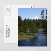 Der Leiter des Metolius Postkarte (Vorne/Hinten)