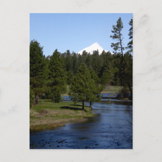 Der Leiter des Metolius Postkarte (Vorderseite)