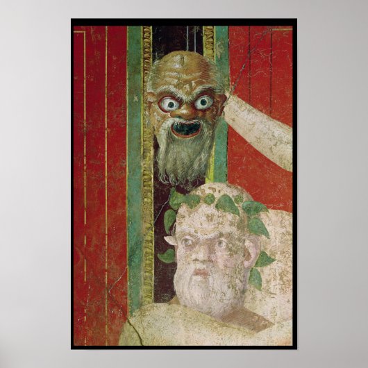 Der Leiter des Senioren Silenus Poster (Vorne)