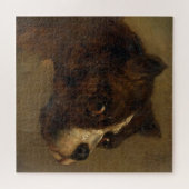 Der Leiter eines Bulldog (von Théodore Géricault) Puzzle (Horizontal)