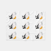 Der Leiter Fleecedecke (Vorderseite (Horizontal))