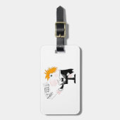 Der Leiter Gepäckanhänger (Vorderseite vertikal)