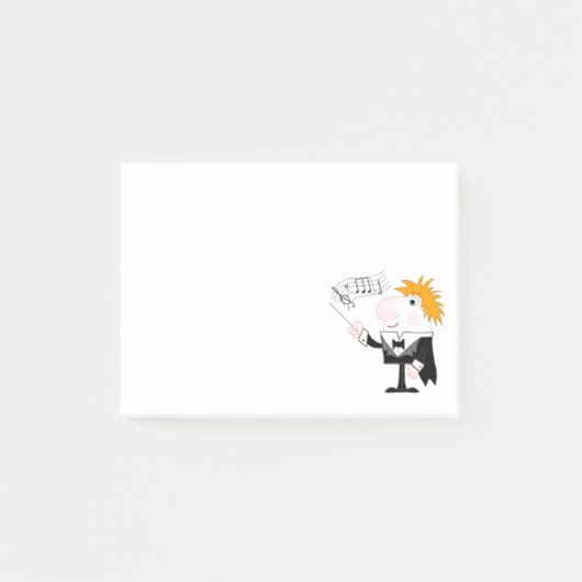 Der Leiter Post-it Klebezettel (Vorderseite)