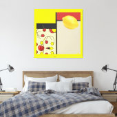 Der Lemon Drop Leinwanddruck (Insitu (Schlafzimmer))