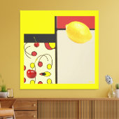 Der Lemon Drop Leinwanddruck (Insitu (Wohnzimmer))