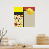 Der Lemon Drop Poster (Küche)