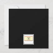 Der Lemon Kiss Gemüseslöffel Kunst Einladung (Rückseite)