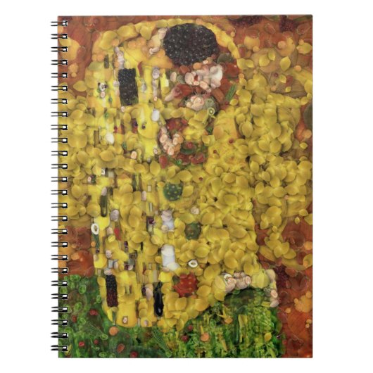 Der Lemon Kiss Gemüseslöffel Kunst Notizblock (Vorderseite)