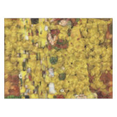 Der Lemon Kiss Gemüseslöffel Kunst Tischdecke (Vorderseite (Horizontal))