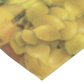 Der Lemon Kiss Gemüseslöffel Kunst Tischdecke (Schrägansicht)