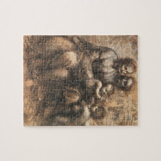 Der Leonardo-Cartoon von Leonardo da Vinci Puzzle (Horizontal)