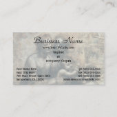 Der Leonardo-Cartoon von Leonardo da Vinci Visitenkarte (Vorderseite)