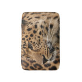 Der Leopard Badematte (Vorderseite Vertikal)