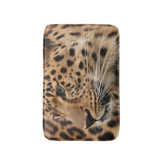 Der Leopard Badematte (Vorderseite Vertikal)