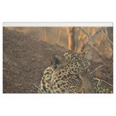 Der Leopard legt sich mit dem Lamm-Isaiah 11 Stoff (Fat Quarter (45,7 x 55,9 cm))