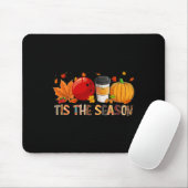 Der Leopard Pumpkin Bowling Halloween Fall Mousepad (Mit Mouse)