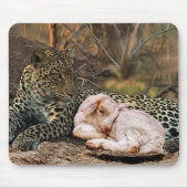 "Der Leopard soll sich mit dem Kind hinlegen"Isaia Mousepad (Vorne)