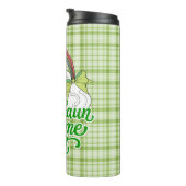 Der Leprechaun hat mich dazu gebracht - der St. Pa Thermosbecher (Nach rechts gedreht)