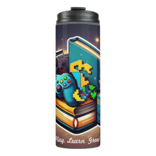 "Der Lernplan" Thermosbecher