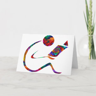 Der Leser - Fantasy Blank Card Karte