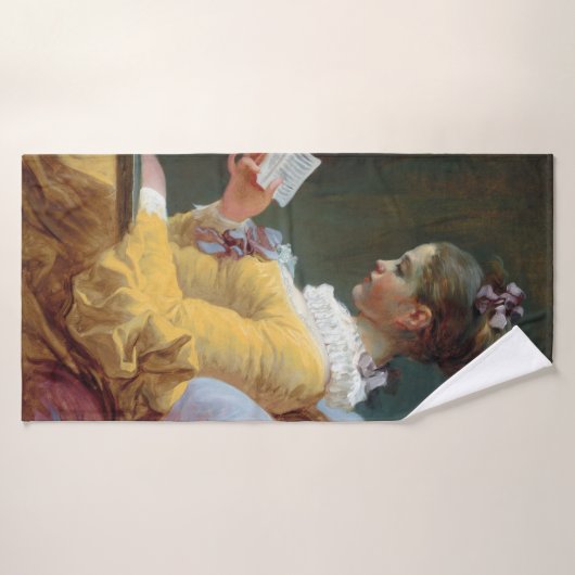 Der Leser, Fragonard Badehandtuch (Badehandtuch)