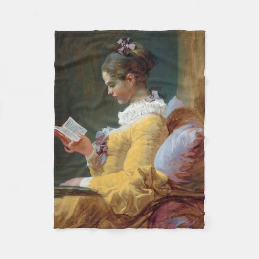Der Leser, Fragonard Fleecedecke (Vorderseite)