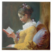 Der Leser, Fragonard Fliese (Vorderseite)