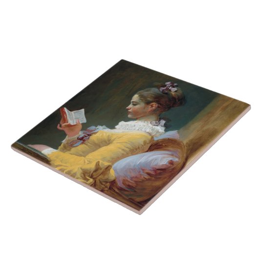 Der Leser, Fragonard Fliese (Seite)