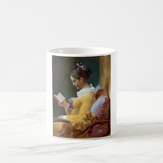 Der Leser, Fragonard Kaffeetasse (Mittel)