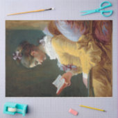 Der Leser, Fragonard Seidenpapier (Basteln)